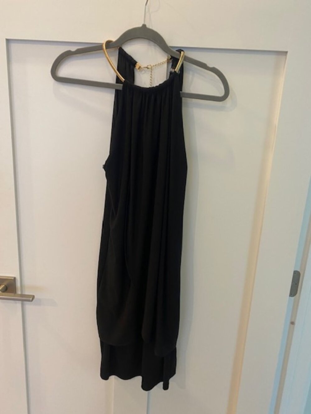 Kensie Snake Chain Halter Dress
